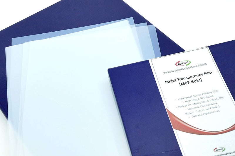 DURIX DURICO Translucent PET 5.3mil (135micron) Inkjet Film in Sheets for Screen Printing (11X17 IN/ 50 sheets) - Image 2